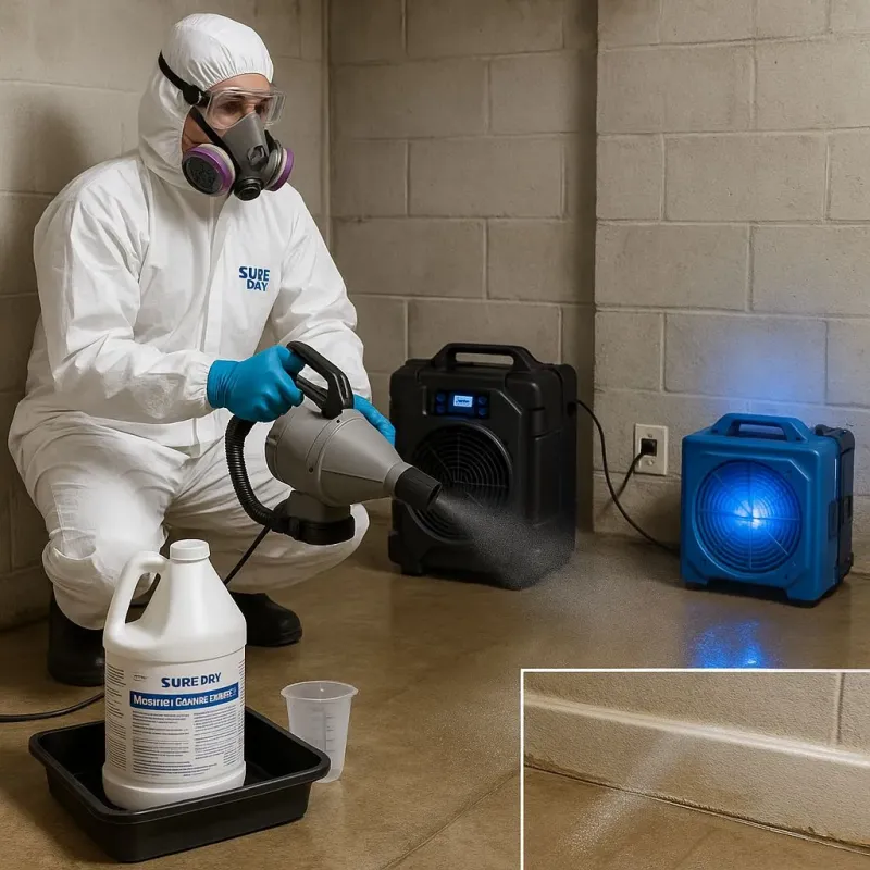 Sanitization and Odor Removal process in Champlin, MN