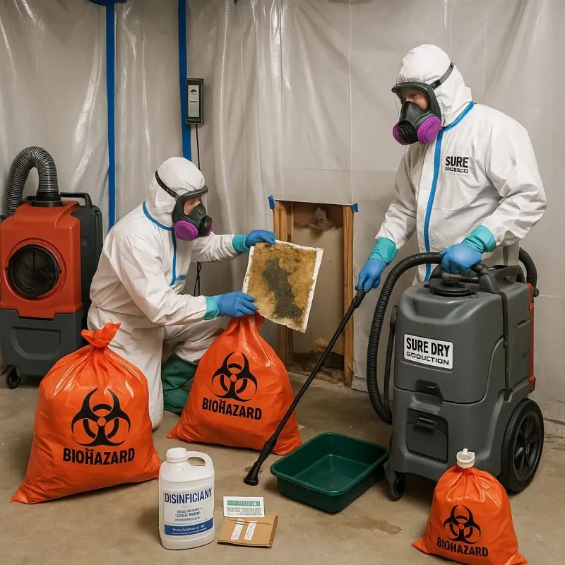 Contaminated Water Handling Protocols process in Champlin, MN