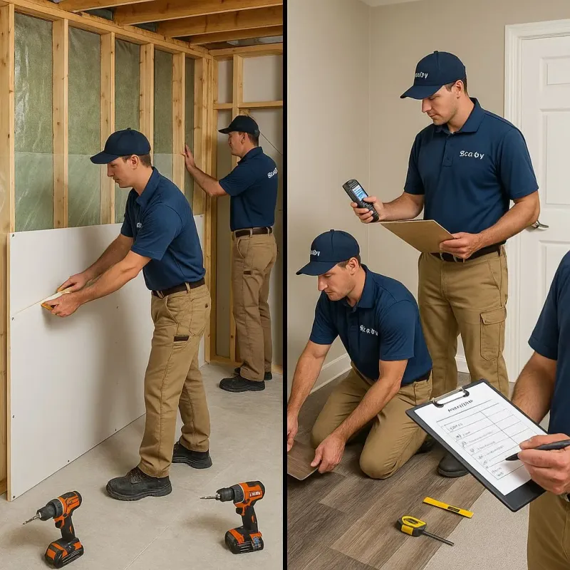Repairs and Reconstruction process in Champlin, MN
